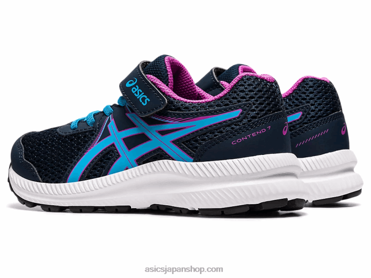 コンテスト 7 プリスクール L20V4549Asics フレンチブルー/デジタルアクア