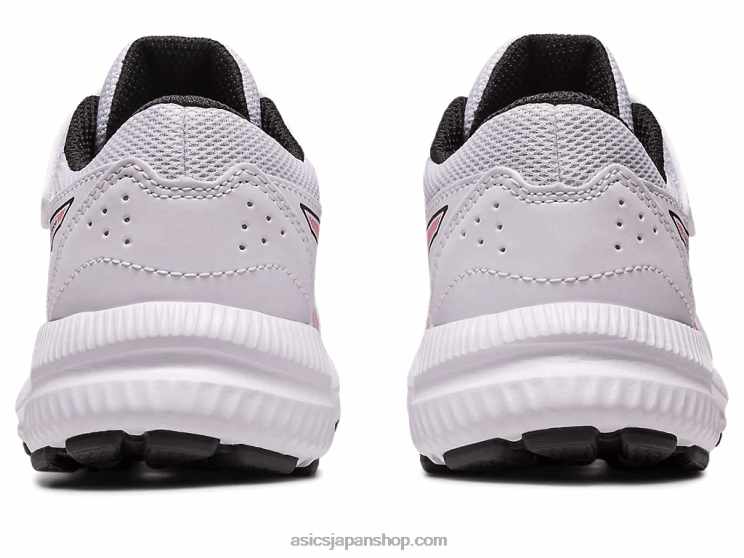 コンテスト 8 プリスクール L20V4297Asics ホワイト/エレクトリックレッド