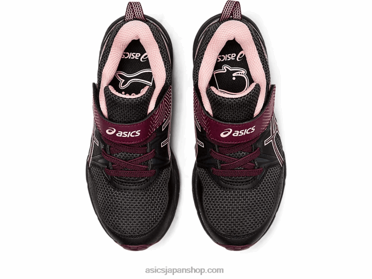 プレベンチャー8プリスクール L20V4379Asics ブラック/ディープマーズ