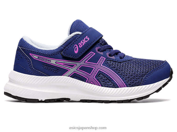コンテスト 8 プリスクール L20V4396Asics ダイブブルー/オーキッド