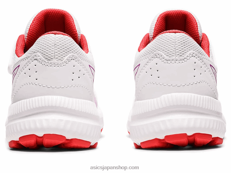 コンテスト 8 プリスクール L20V4403Asics ホワイト/オーキッド