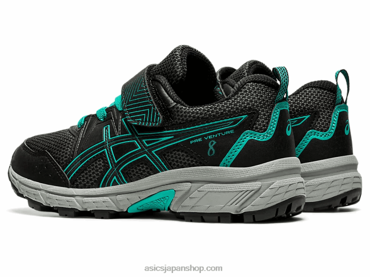 プレベンチャー8プリスクール L20V4497Asics ブラック/バルトジュエル