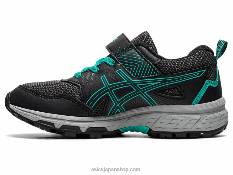 プレベンチャー8プリスクール L20V4497Asics ブラック/バルトジュエル