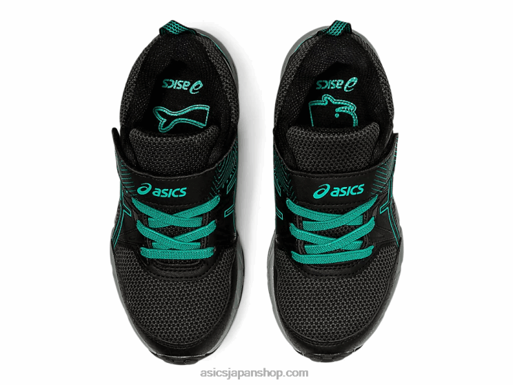 プレベンチャー8プリスクール L20V4497Asics ブラック/バルトジュエル