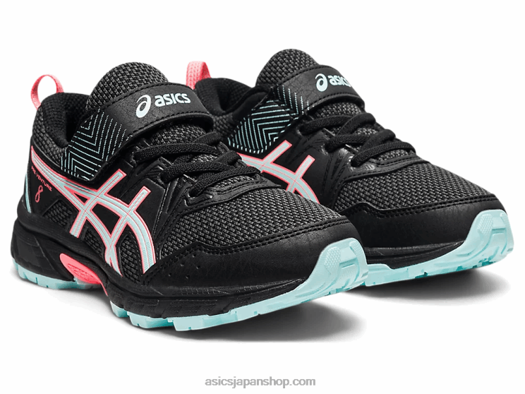 プレベンチャー8プリスクール L20V4501Asics ブラック/クリアブルー