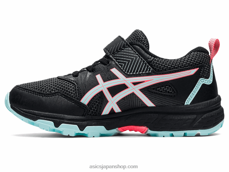 プレベンチャー8プリスクール L20V4501Asics ブラック/クリアブルー