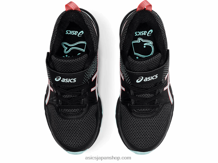 プレベンチャー8プリスクール L20V4501Asics ブラック/クリアブルー