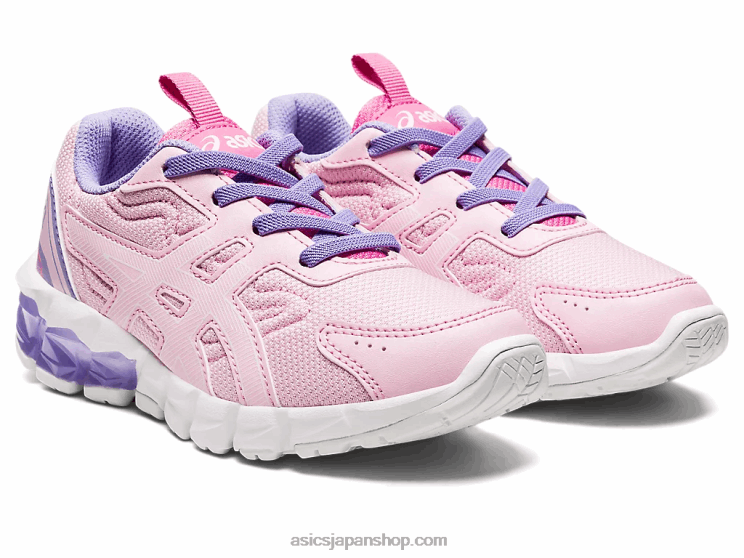 ゲル量子 90 3 就学前 L20V4362Asics 綿菓子/白