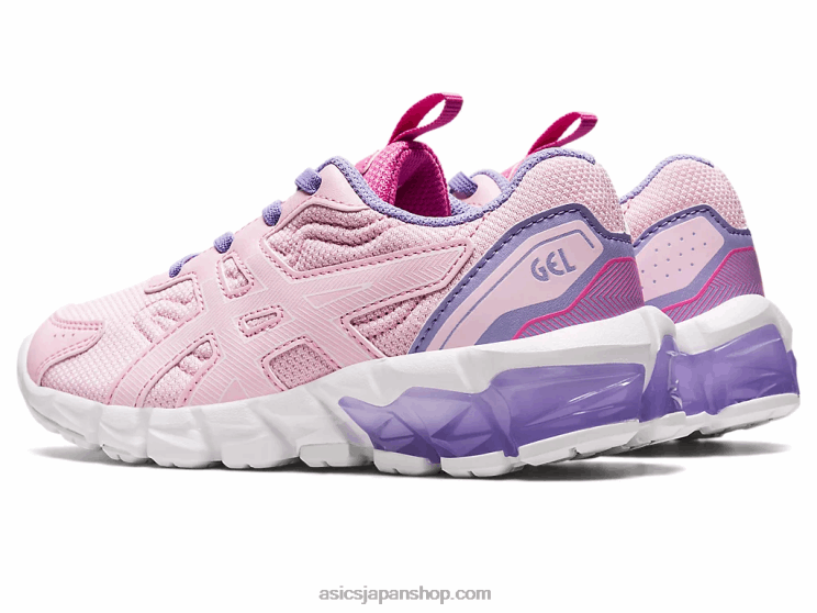 ゲル量子 90 3 就学前 L20V4362Asics 綿菓子/白