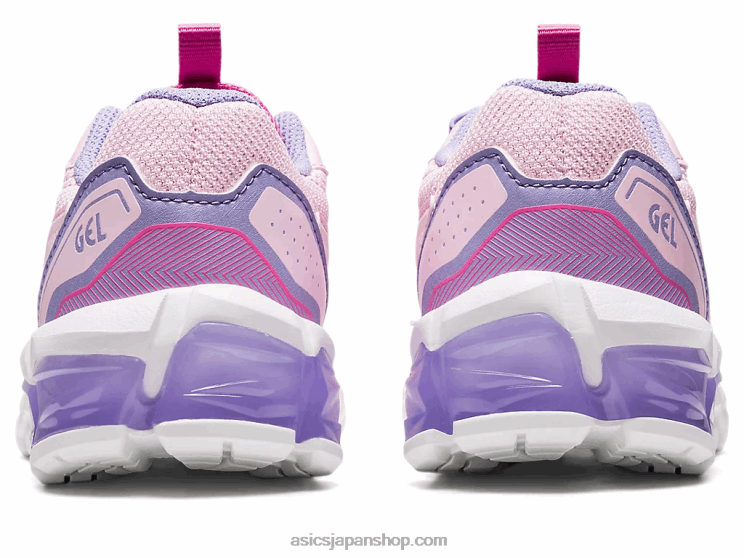 ゲル量子 90 3 就学前 L20V4362Asics 綿菓子/白