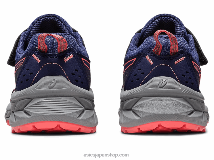 ゲルベンチャー 9 プリスクール L20V4218Asics インディゴブルー/パパイヤ