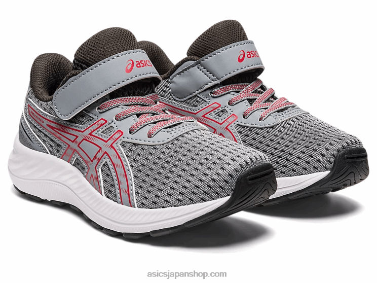 プレエキサイト9 プリスクール L20V4298Asics シートロック/エレクトリックレッド