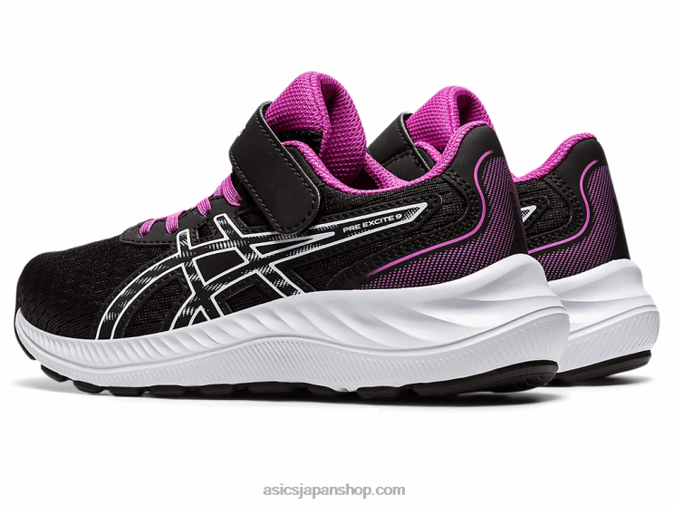 プレエキサイト9 プリスクール L20V4361Asics 黒/柔らかい空
