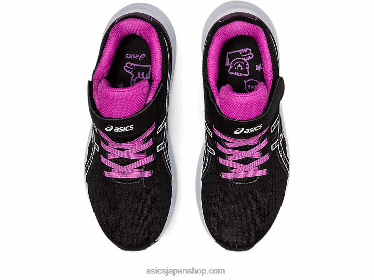 プレエキサイト9 プリスクール L20V4361Asics 黒/柔らかい空