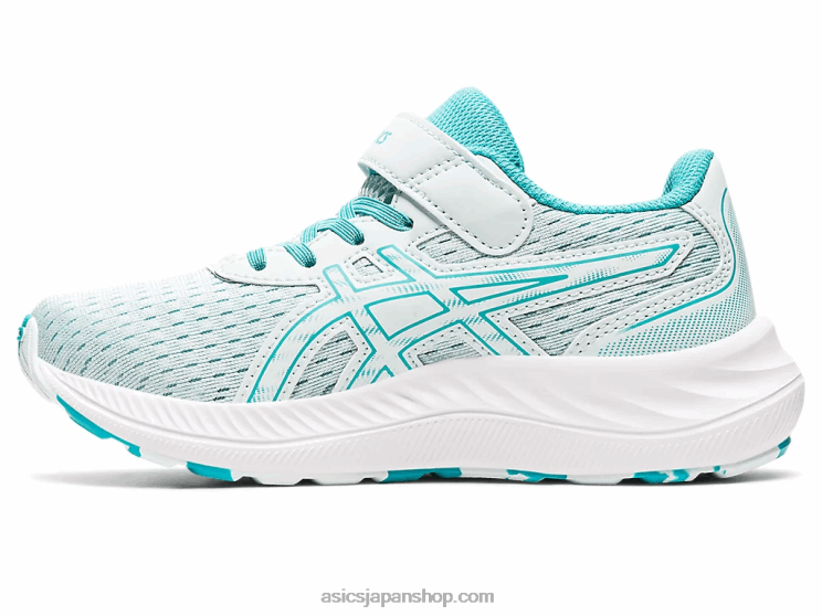 プレエキサイト9 プリスクール L20V4419Asics 癒しの海/シーグラス