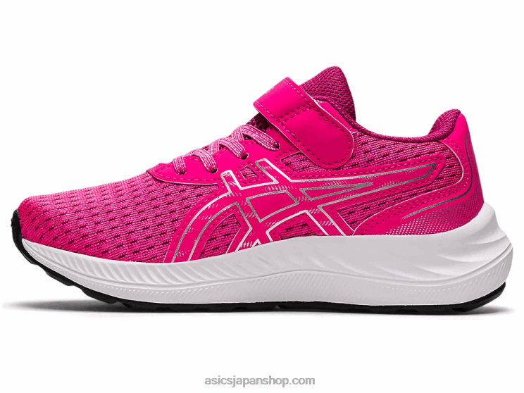 プレエキサイト9 プリスクール L20V4461Asics ピンクグロ/ピュアシルバー
