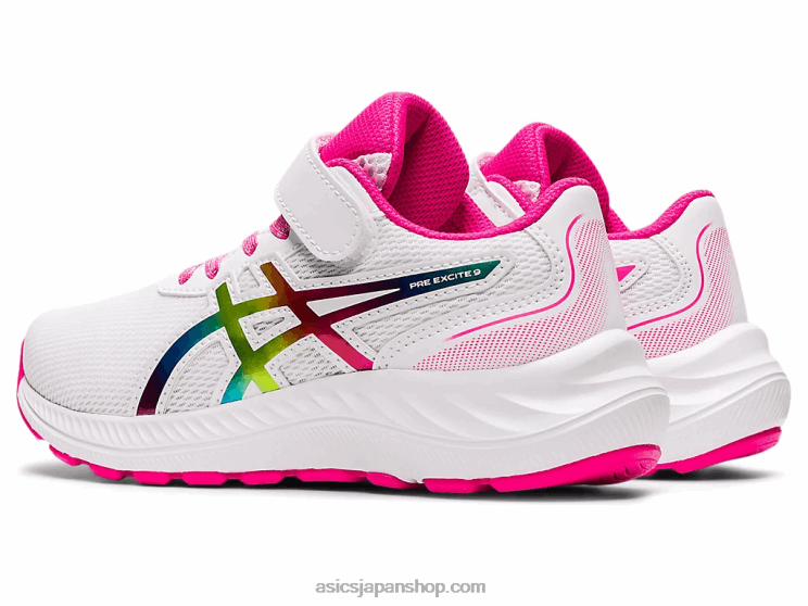 プレエキサイト9 プリスクール L20V4465Asics ホワイト/ピンクグロ