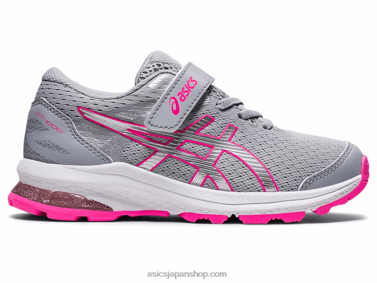 GT-1000 10 プリスクール L20V4312Asics ピエモンテグレー/ピュアシルバー