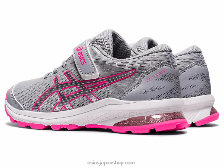 GT-1000 10 プリスクール L20V4312Asics ピエモンテグレー/ピュアシルバー