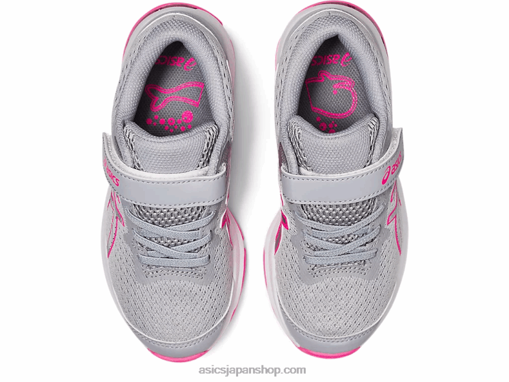 GT-1000 10 プリスクール L20V4312Asics ピエモンテグレー/ピュアシルバー