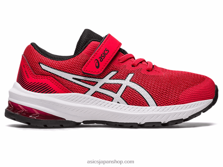 GT-1000 11 プリスクール L20V4254Asics エレクトリックレッド/ホワイト