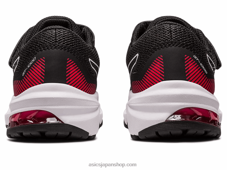 GT-1000 11 プリスクール L20V4288Asics ブラック/エレクトリックレッド