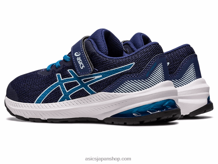 GT-1000 11 プリスクール L20V4318Asics インディゴブルー/リボーンブルー