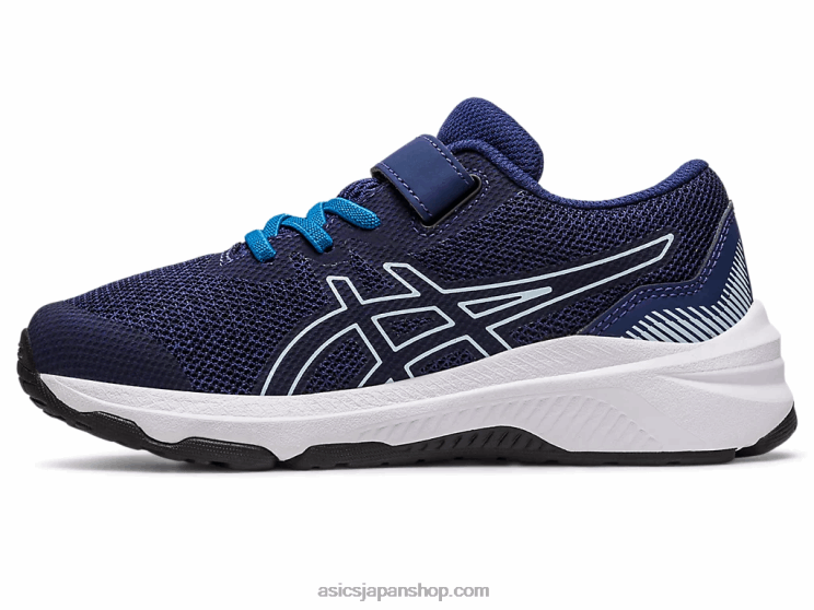 GT-1000 11 プリスクール L20V4318Asics インディゴブルー/リボーンブルー