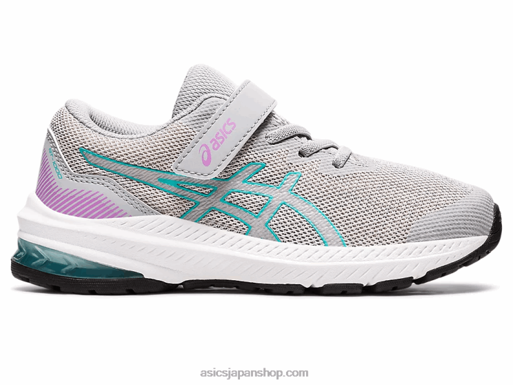 GT-1000 11 プリスクール L20V4350Asics ピエモンテグレー/シーグラス