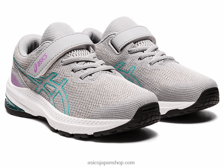 GT-1000 11 プリスクール L20V4350Asics ピエモンテグレー/シーグラス