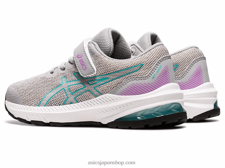 GT-1000 11 プリスクール L20V4350Asics ピエモンテグレー/シーグラス