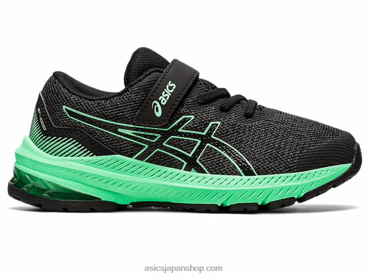GT-1000 11 プリスクール L20V4353Asics グラファイトグレー/ニューリーフ