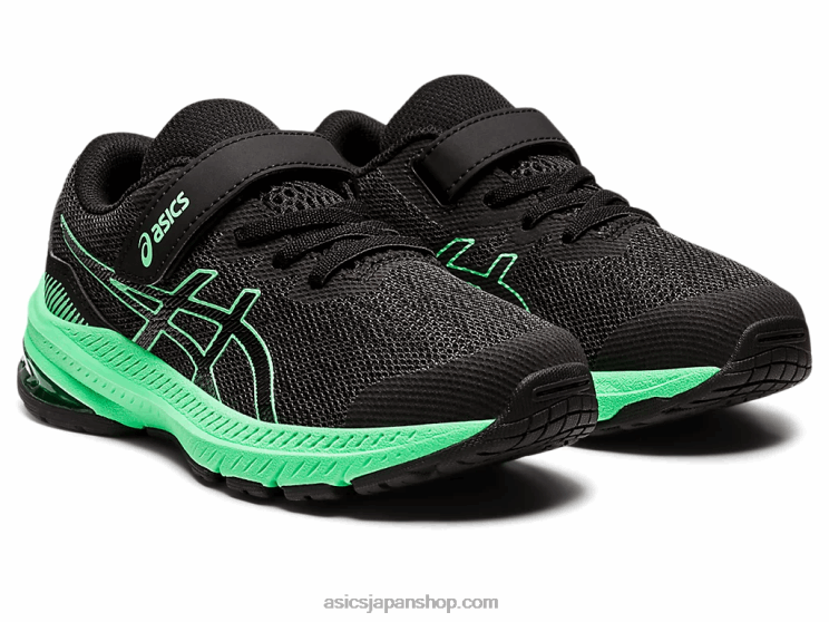 GT-1000 11 プリスクール L20V4353Asics グラファイトグレー/ニューリーフ