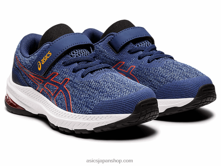 GT-1000 11 プリスクール L20V4365Asics 紺碧/深海