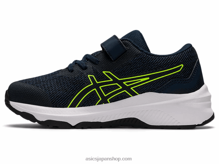 GT-1000 11 プリスクール L20V4457Asics フレンチブルー/ハザードグリーン