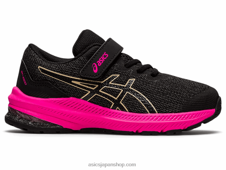 GT-1000 11 プリスクール L20V4477Asics グラファイトグレー/シャンパン