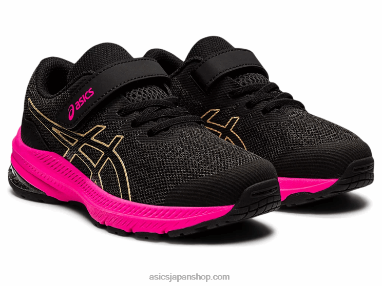GT-1000 11 プリスクール L20V4477Asics グラファイトグレー/シャンパン