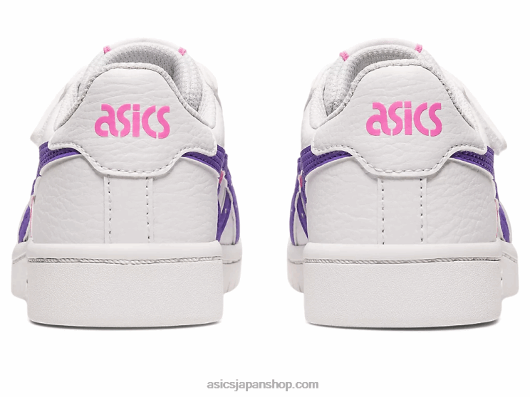 日本のプリスクール L20V4323Asics ホワイト/アメジスト