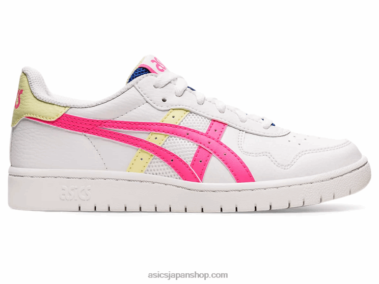 日本の小学校 L20V4415Asics ホワイト/ホットピンク