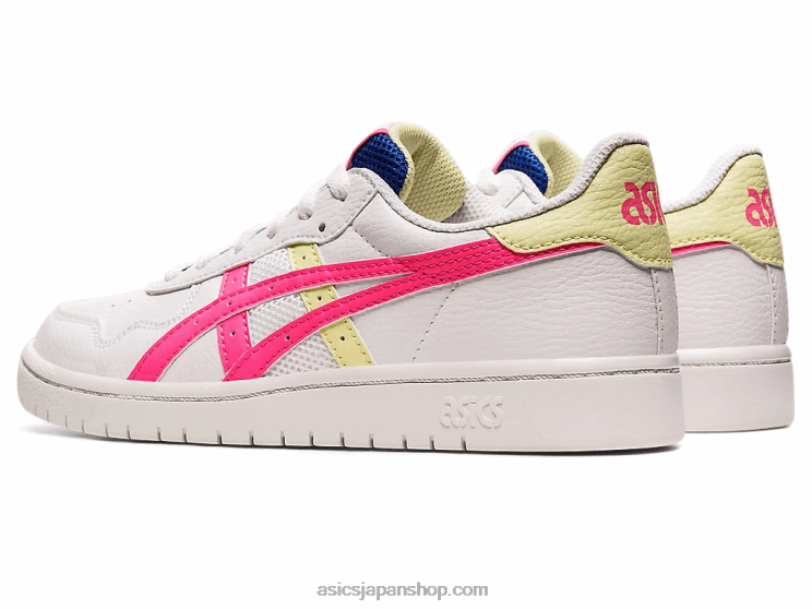 日本の小学校 L20V4415Asics ホワイト/ホットピンク