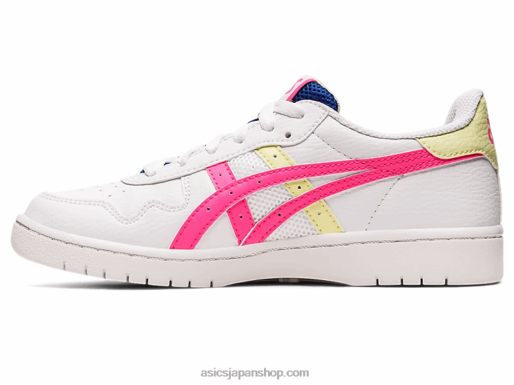日本の小学校 L20V4415Asics ホワイト/ホットピンク