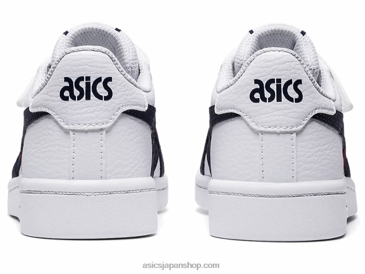 日本のプリスクール L20V4559Asics ホワイト/クラシックレッド