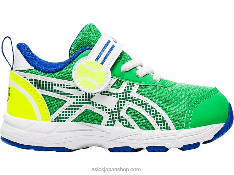 コンテント6幼児サイズ L20V4554Asics コリアンダー/ケール