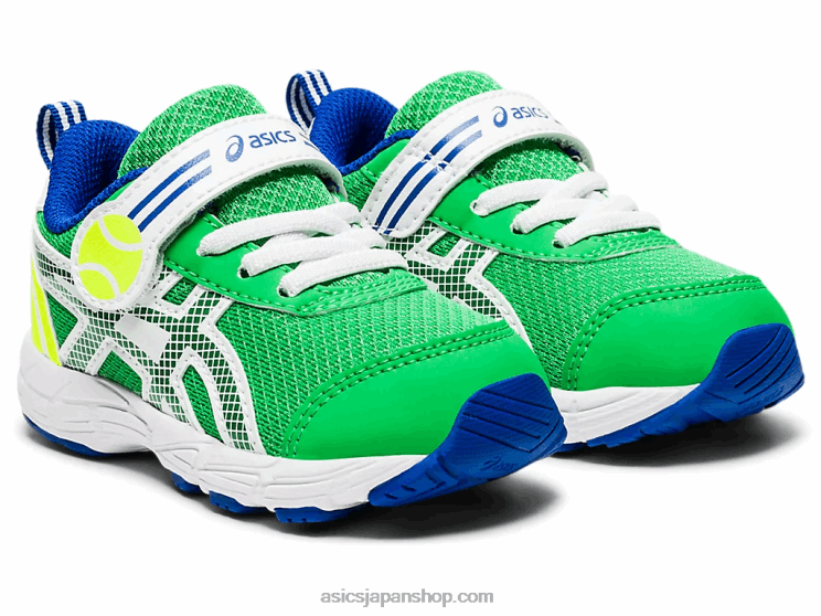 コンテント6幼児サイズ L20V4554Asics コリアンダー/ケール