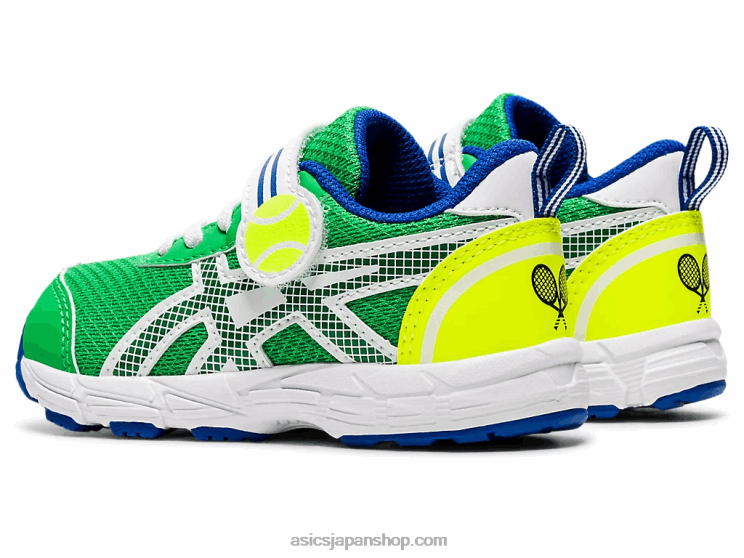 コンテント6幼児サイズ L20V4554Asics コリアンダー/ケール