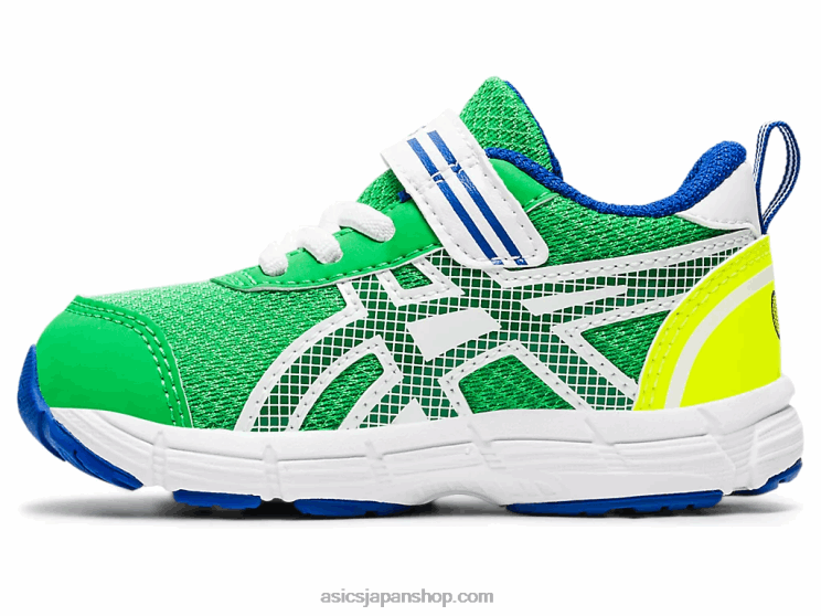 コンテント6幼児サイズ L20V4554Asics コリアンダー/ケール