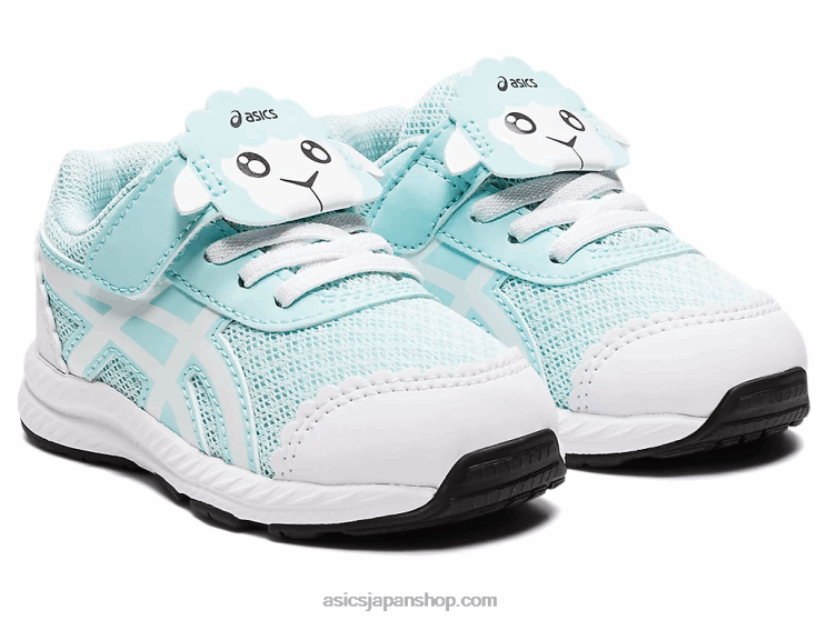 コンテント 7 幼児サイズ L20V4470Asics クリアブルー/ホワイト