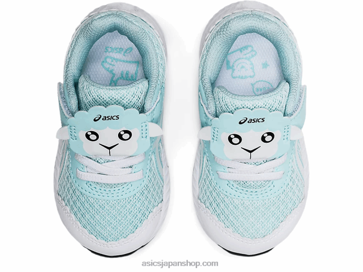 コンテント 7 幼児サイズ L20V4470Asics クリアブルー/ホワイト
