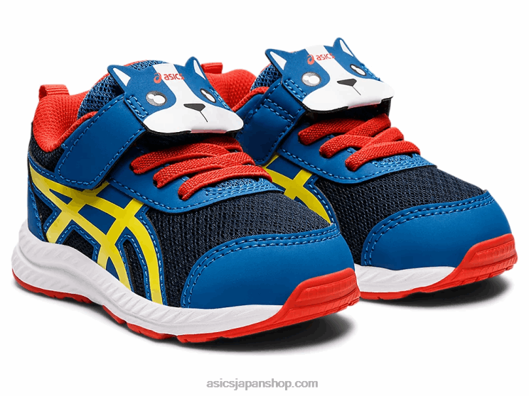 コンテント 7 幼児サイズ L20V4475Asics レイクドライブ/鮮やかなイエロー
