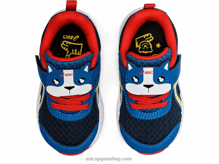 コンテント 7 幼児サイズ L20V4475Asics レイクドライブ/鮮やかなイエロー